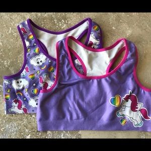 Girls bras 2 pack